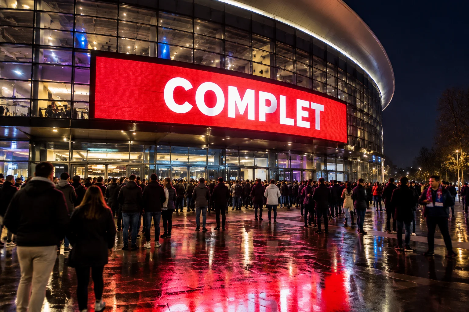 L'Accor Arena Clôture les Ventes Grand Public pour le Match