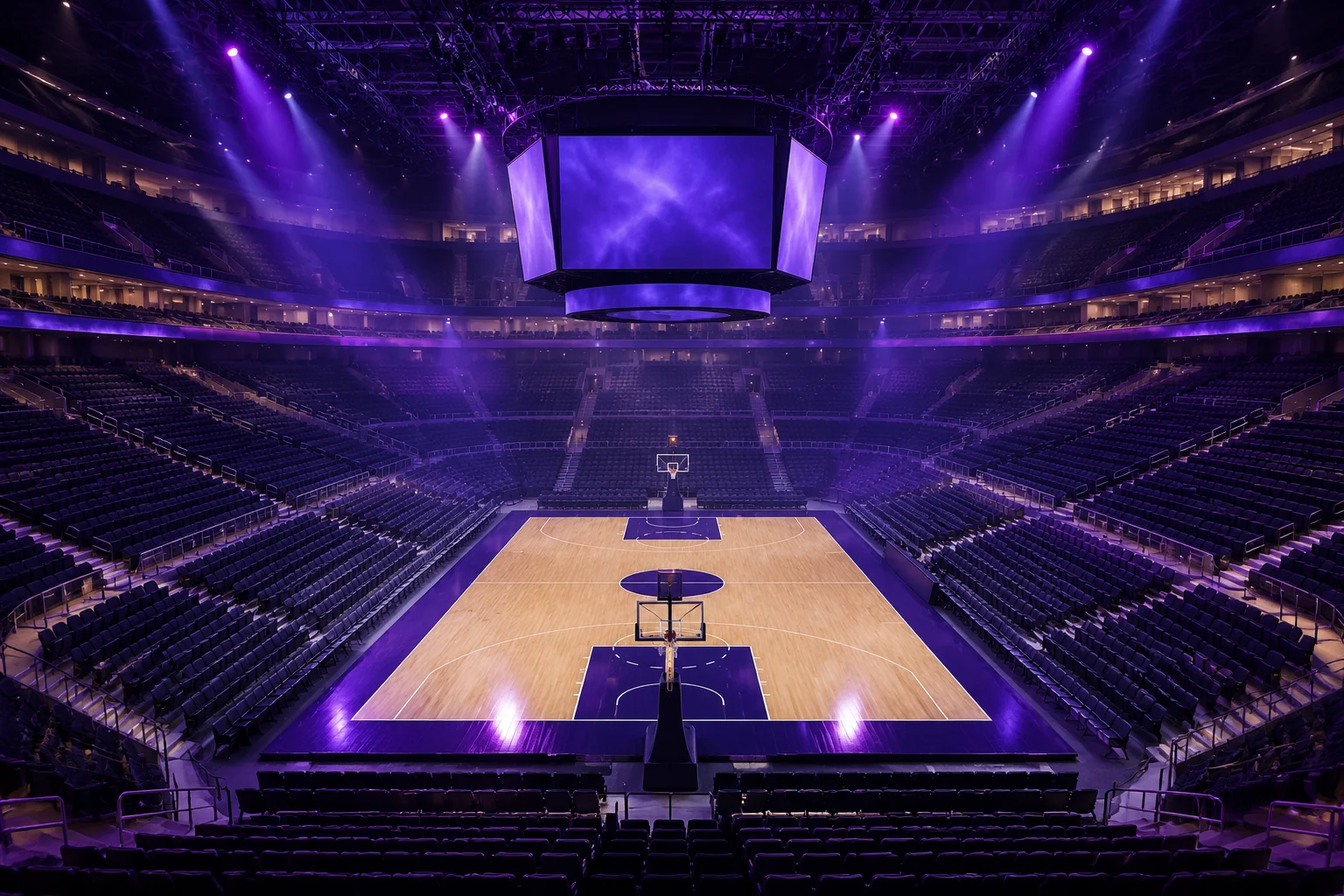 Intérieur de l'Accor Arena Paris