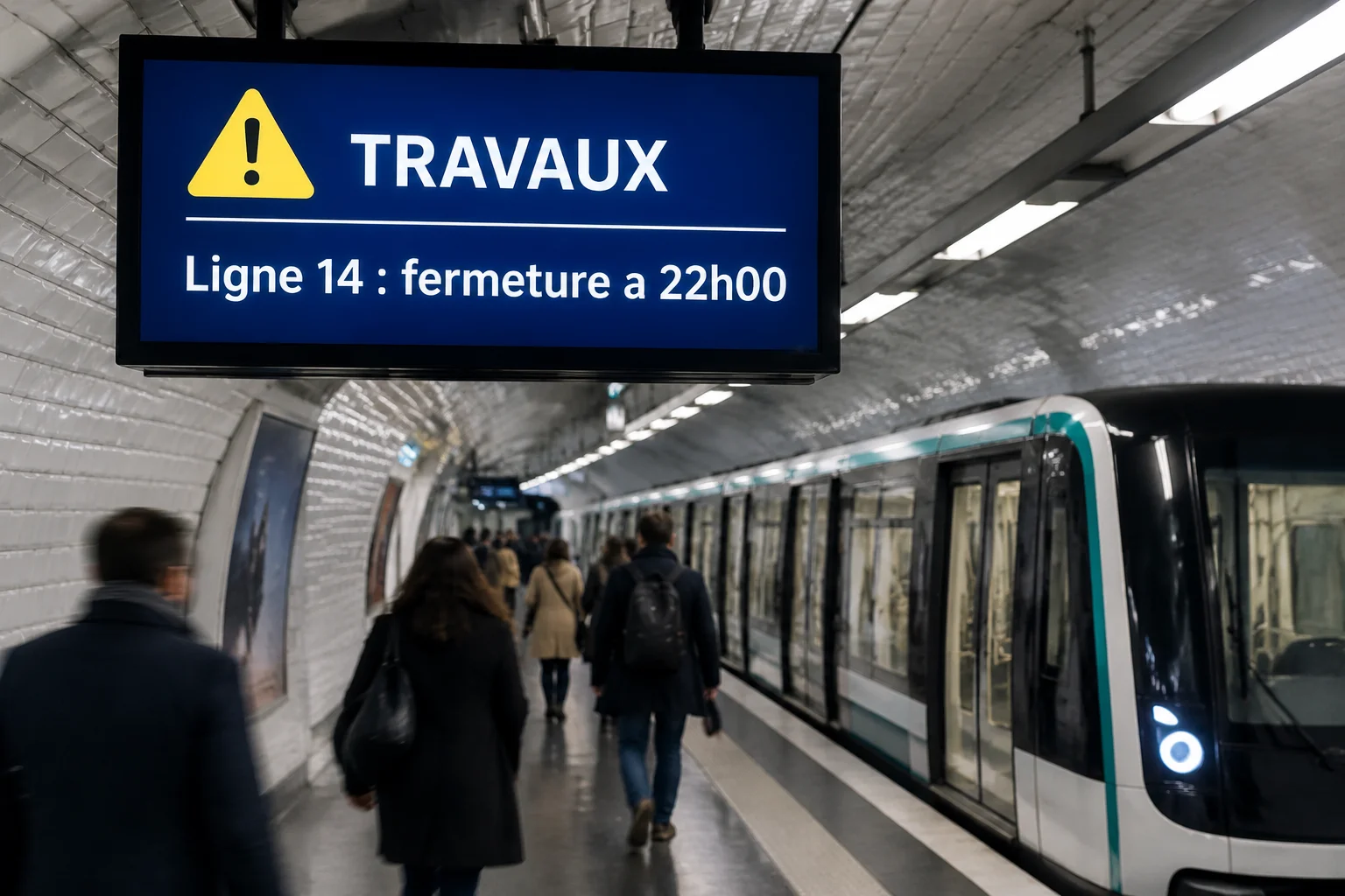 Calendrier de Maintenance des Transports Parisiens pour l'Automne 2026